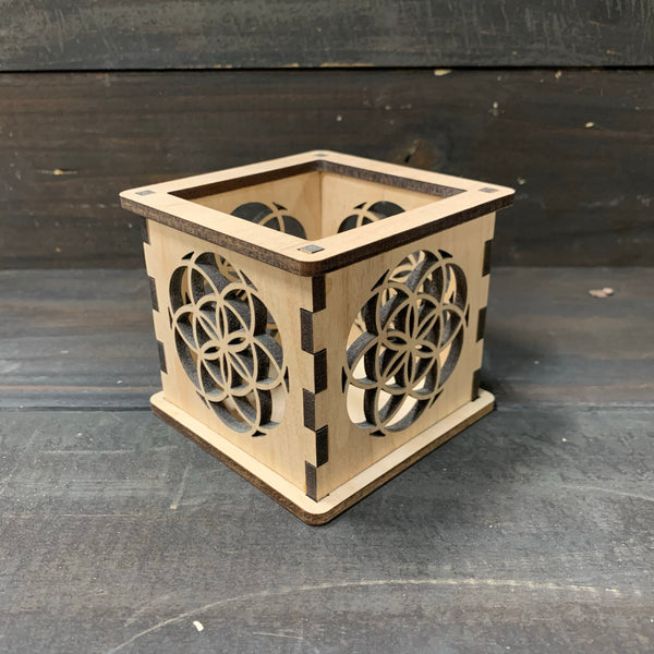 Seed of Life - Tea Light Holder