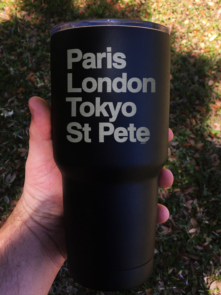 "World Tour" Tumbler - Etch Pros.. Laser Craft Studios