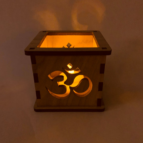 Om Symbol - Tea Light Holder