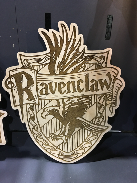 Hp plaque - ravenclaw - Etch Pros.. Laser Craft Studios