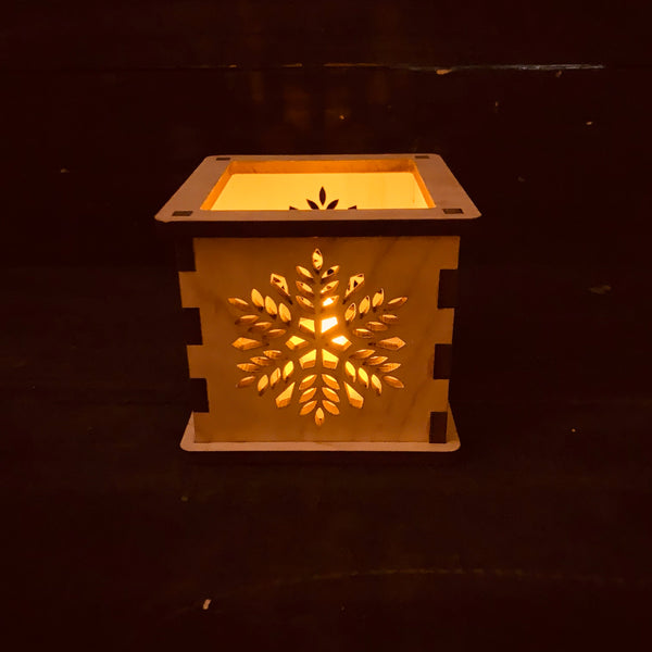 Snowflake - Tea Light Holder