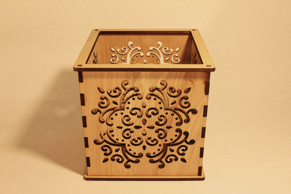 Filigree - Candle Holder - Etch Pros.. Laser Craft Studios