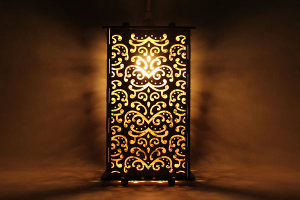 Filigree Patterned Lantern - Etch Pros.. Laser Craft Studios