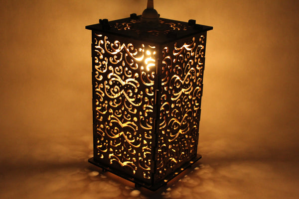 Filigree Patterned Lantern - Etch Pros.. Laser Craft Studios