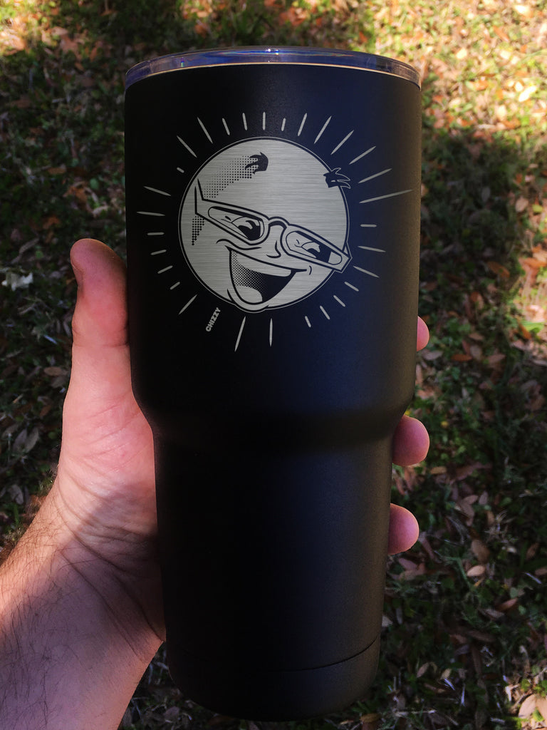 "Mr. Sun" Tumbler - Etch Pros.. Laser Craft Studios